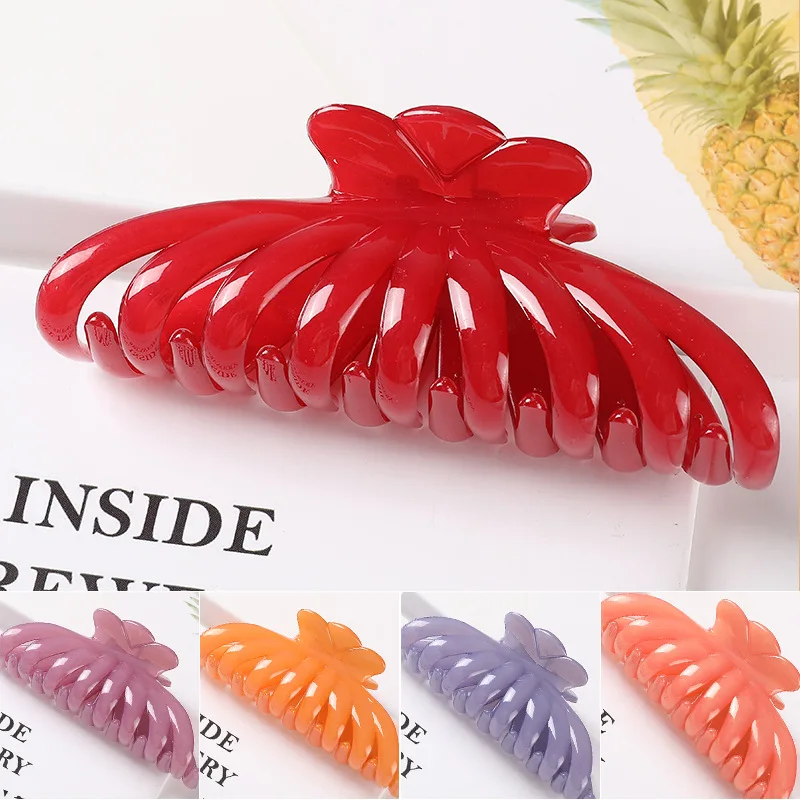 1PCS Large All-match Hair Accessories, Japanese and Korean Ponytail Clips, Hollow Bifurcated Claw Clips, Fashionable Hair Clips
1PCS Large All-match Hair Accessories, Japanese and Korean Ponytail Clips, Hollow Bifurcated Claw Clips, Fashionable Hair Clips