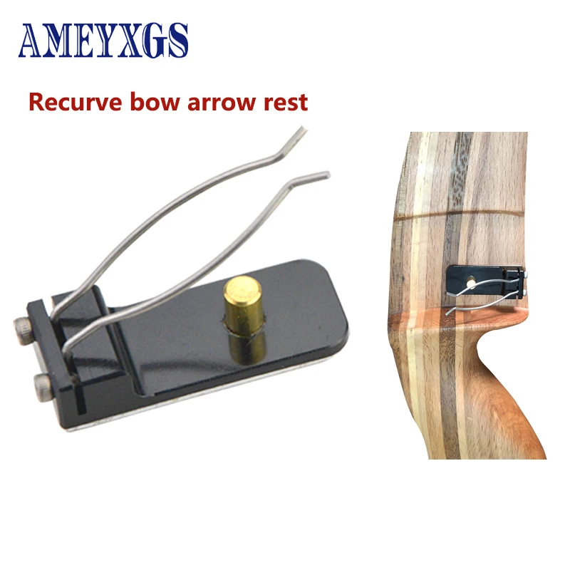 1pc Archery Recurve Bow Arrow Rest Right Hand Aluminum Steel Wire Arrow Rest Adhesive Bow and Arrow Hunting Shooting Accessories
1pc Archery Recurve Bow Arrow Rest Right Hand Aluminum Steel Wire Arrow Rest Adhesive Bow and Arrow Hunting Shooting Accessories