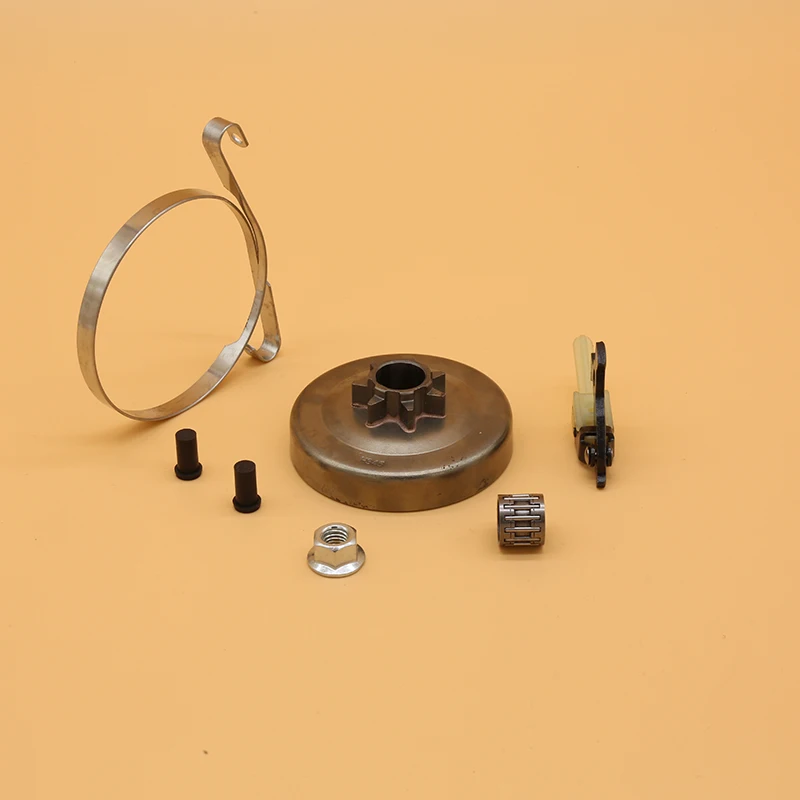 .325" 7T Clutch Drum Sprocket Brake Band Bearing Fit For HUSQVARNA 340 345 350 346 XP 346XP 353 351 Gas Chainsaw Parts 578097901
.325" 7T Clutch Drum Sprocket Brake Band Bearing Fit For HUSQVARNA 340 345 350 346 XP 346XP 353 351 Gas Chainsaw Parts 578097901