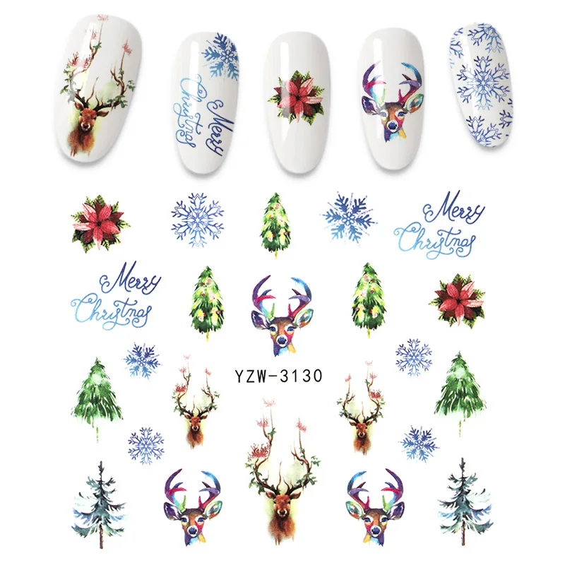 Наклейки для ногтей, 1 лист 
Наклейки для ногтей, 1 лист