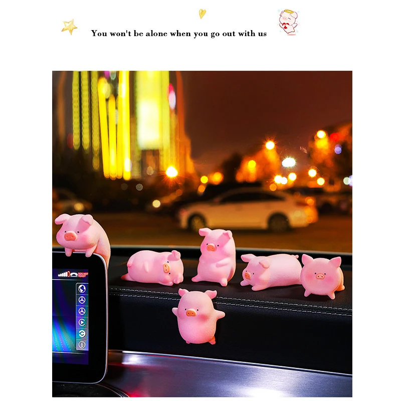 Cute Funny Pink Pigger Car Interior Accessories Anime Doll Car Decoration Popular Creative Car Dashboard Accessories for Girls
Cute Funny Pink Pigger Car Interior Accessories Anime Doll Car Decoration Popular Creative Car Dashboard Accessories for Girls