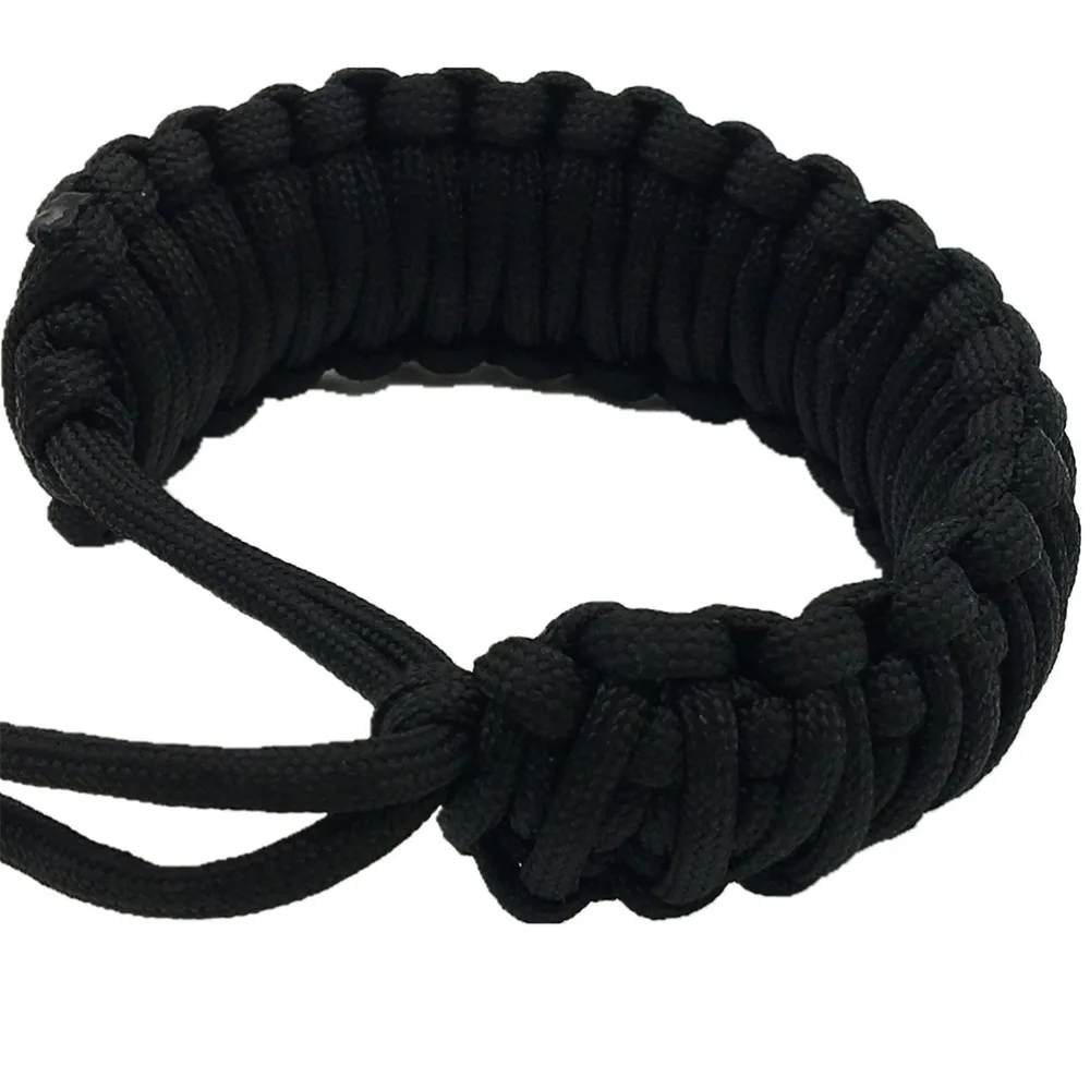 Universal Camera Umbrella Rope Bracelet Weave Keychain Outdoor Survival Umbrella Rope (Black)
Universal Camera Umbrella Rope Bracelet Weave Keychain Outdoor Survival Umbrella Rope (Black)