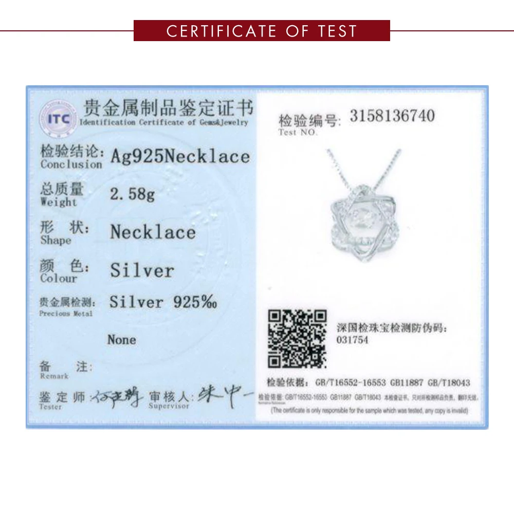 LEKANI 925 Sterling Silver Romantic Six-Pointed Star Pendant Necklaces For Women Round Clear CZ Necklace Anniversary Jewelry
LEKANI 925 Sterling Silver Romantic Six-Pointed Star Pendant Necklaces For Women Round Clear CZ Necklace Anniversary Jewelry