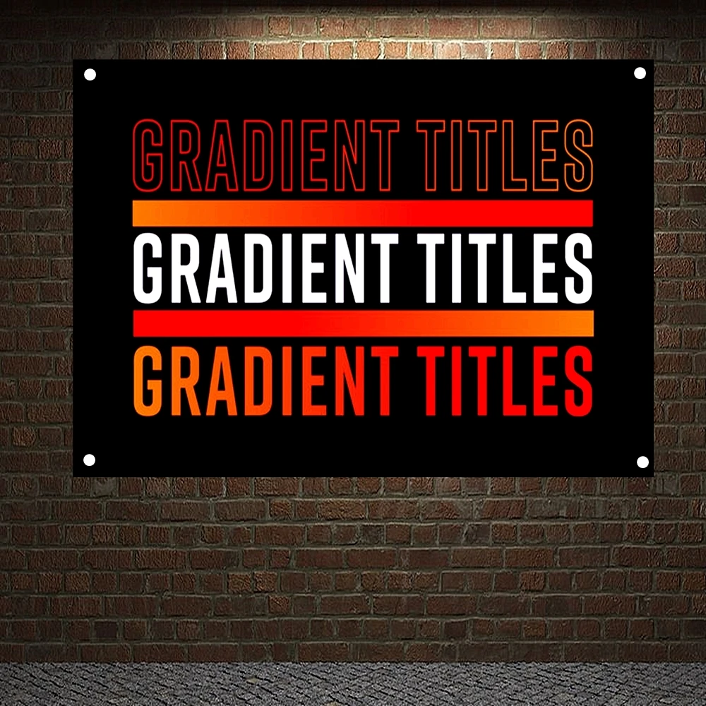 GRADIENT TITLES GRADIENT TITLES GRADIENT TITLES Exercise Fitness Banners Flags Bodybuilding Sports Gym Decor
GRADIENT TITLES GRADIENT TITLES GRADIENT TITLES Exercise Fitness Banners Flags Bodybuilding Sports Gym Decor