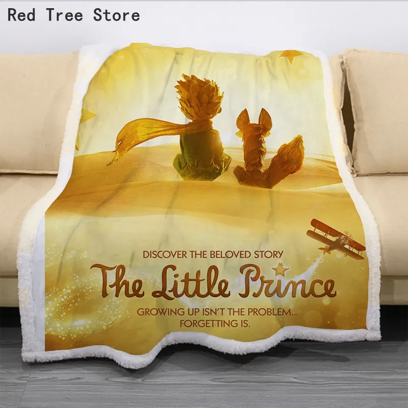 Hot Sale Little Prince 3D Printed Fleece Blanket for Beds Thick Quilt Fashion Bedspread Sherpa Throw Blanket Adults Kids
Hot Sale Little Prince 3D Printed Fleece Blanket for Beds Thick Quilt Fashion Bedspread Sherpa Throw Blanket Adults Kids