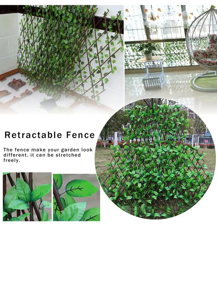Expanding Trellis Fence Retractable Fence Artificial Garden Plant Fence UV Protected Privacy Screen For Garden Fence Backyard
Expanding Trellis Fence Retractable Fence Artificial Garden Plant Fence UV Protected Privacy Screen For Garden Fence Backyard