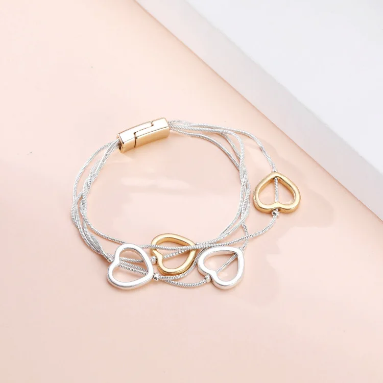 ORNAPEADIA Bracelet for Women Alloy Material Simple Ot Buckle Geometric Irregular Mix and Match Hollow Chain Wild Bracelet
ORNAPEADIA Bracelet for Women Alloy Material Simple Ot Buckle Geometric Irregular Mix and Match Hollow Chain Wild Bracelet