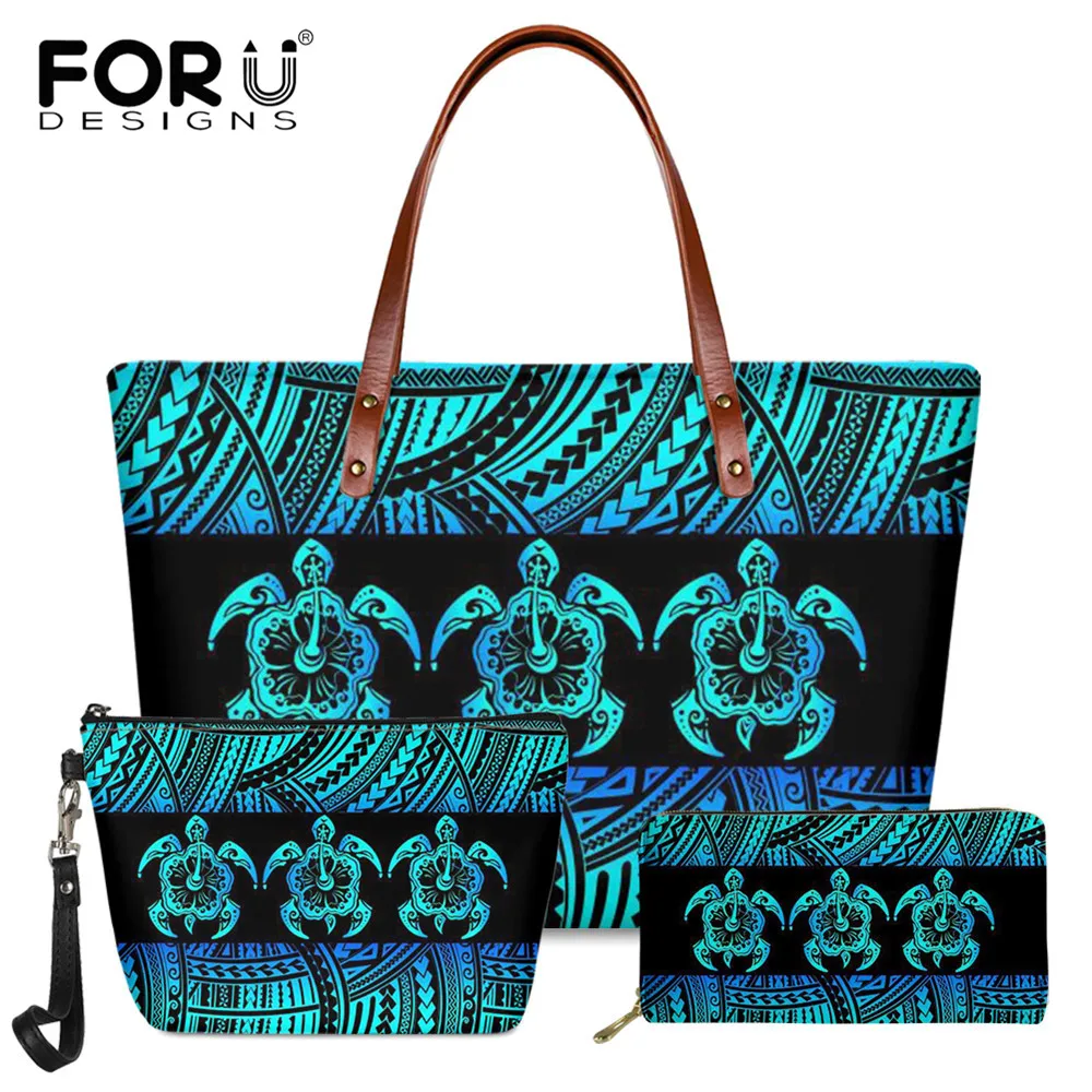 Модная женская сумочка FORUDESIGNS в комплекте, красочные полинезийские женские сумки через плечо с рисунком морской черепахи и кошелек, космети...
Модная женская сумочка FORUDESIGNS в комплекте, красочные полинезийские женские сумки через плечо с рисунком морской черепахи и кошелек, космети...