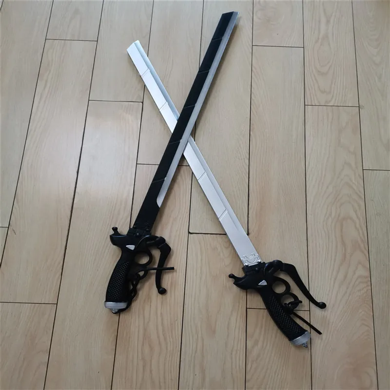 Cosplay Attack On Titan Mikasa Double Knife Ackerman Sword RivaMika LeviMika Role Playing 2 Style Ackerman PU Prop Weapon 95cm
Cosplay Attack On Titan Mikasa Double Knife Ackerman Sword RivaMika LeviMika Role Playing 2 Style Ackerman PU Prop Weapon 95cm