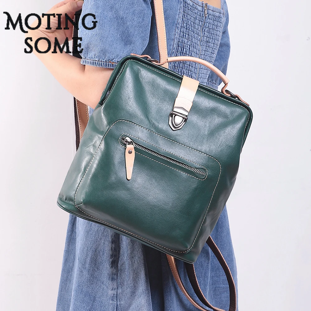 Causal Style Genuine Leather Women Backpack Frist Layer Top Tanned Leather Calfskin Ladies Backpack Calfskin Female Mochila 2021
Causal Style Genuine Leather Women Backpack Frist Layer Top Tanned Leather Calfskin Ladies Backpack Calfskin Female Mochila 2021