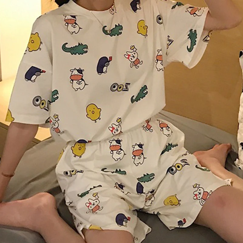 Zuolunouba 2020 Summer Explosion Models Casual Sports Ladies Suit Fashion Hong Kong Style Cartoon Printing Women Two-piece Suit
Zuolunouba 2020 Summer Explosion Models Casual Sports Ladies Suit Fashion Hong Kong Style Cartoon Printing Women Two-piece Suit