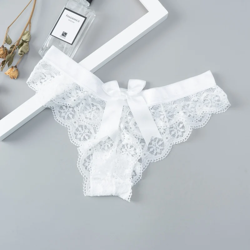 Amazing Women Lingerie G String Lace Underwear Female Bow Sexy T-Back Thong Lady Transparent Low Waist Panties
Amazing Women Lingerie G String Lace Underwear Female Bow Sexy T-Back Thong Lady Transparent Low Waist Panties