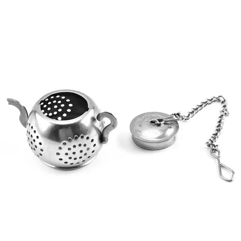 Loose Teapot Shaped Tea Leaf Infuser Spice Stainless Steel Drinking Infuser Herbal Filter Teaware Tools LX7703
Loose Teapot Shaped Tea Leaf Infuser Spice Stainless Steel Drinking Infuser Herbal Filter Teaware Tools LX7703
