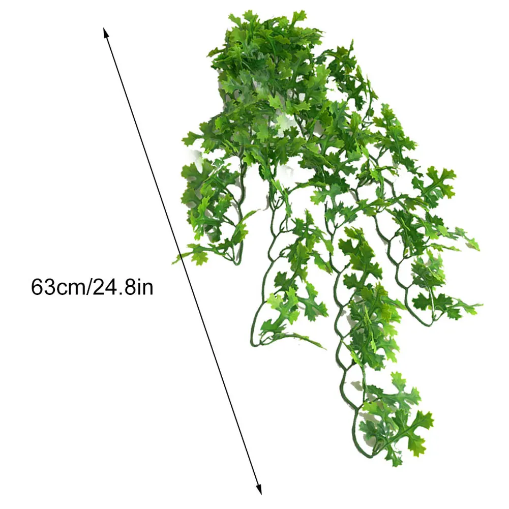 Artificial Hanging Plant Home Decor Artificial Leaf Garland Plants Fake Greenery Wall Drooping Fern Vines Leaves Decoration
Artificial Hanging Plant Home Decor Artificial Leaf Garland Plants Fake Greenery Wall Drooping Fern Vines Leaves Decoration