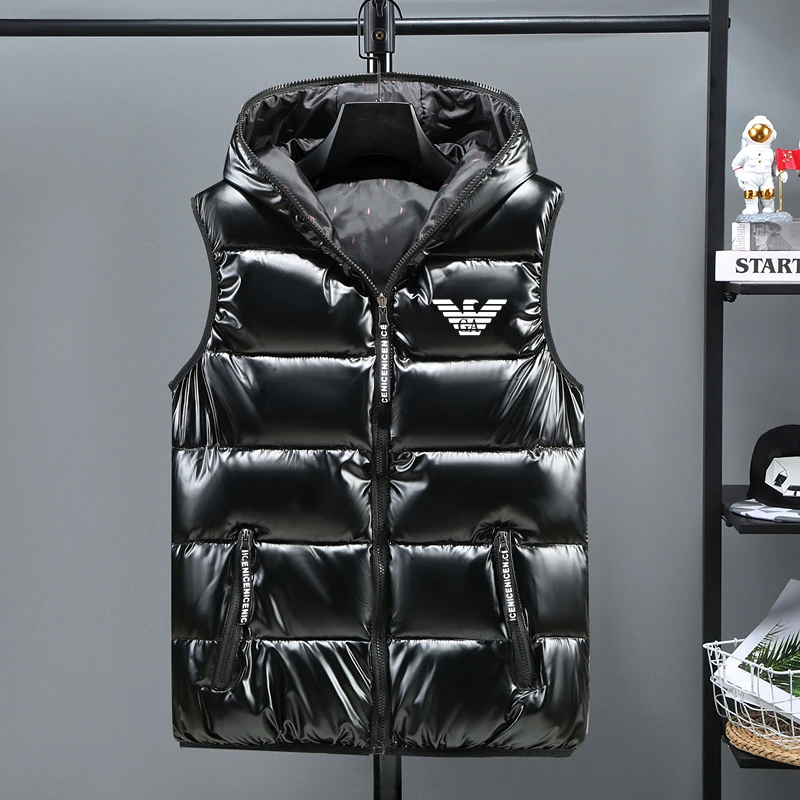 2021 Coat of vest of new style autumn winter recreational sports Men's coat Fashionable Women's jacket Sleeveless thermal vest
2021 Coat of vest of new style autumn winter recreational sports Men's coat Fashionable Women's jacket Sleeveless thermal vest