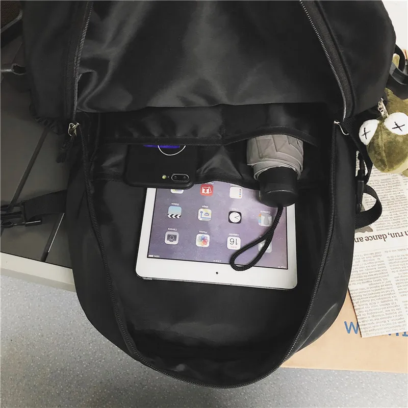 DCIMOR Fashion Large Capacity Waterproof Nylon Women Backpack Men Contrast Color Multi-pocket Laptop Backpack Student Schoolbag
DCIMOR Fashion Large Capacity Waterproof Nylon Women Backpack Men Contrast Color Multi-pocket Laptop Backpack Student Schoolbag