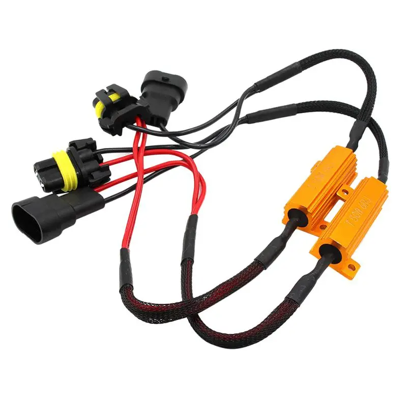 2Pcs 50W H7/9006/HB4 Headlight Load Resistor LED Canbus Car Fog Lamps Decoder Error Warning Resistance
2Pcs 50W H7/9006/HB4 Headlight Load Resistor LED Canbus Car Fog Lamps Decoder Error Warning Resistance
