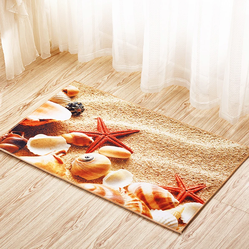 

Zeegle Living Room 3D Embossed Floor Area Carpets Bedroom Anti-Slip Bathroom Floor Mats Absorpt Doormat Kids Room Bedside Rugs