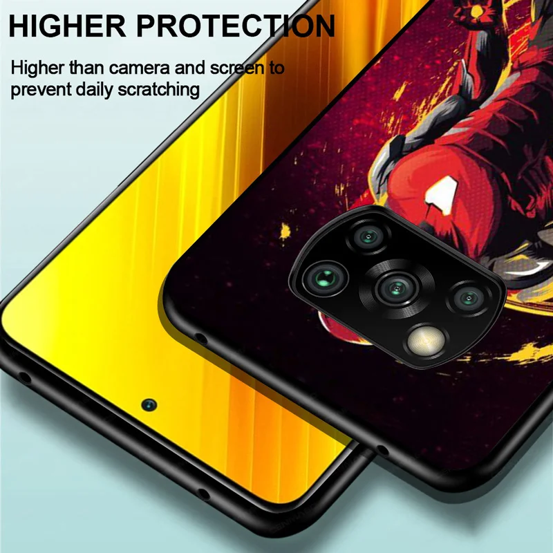 Marvel Avengers Iron Man Super Hero For Xiaomi Poco C3 M3 M2 X3 NFC X2 F3 F2 F1 Mi Play Mix 3 A3 A2 Lite Pro Black Phone Case
Marvel Avengers Iron Man Super Hero For Xiaomi Poco C3 M3 M2 X3 NFC X2 F3 F2 F1 Mi Play Mix 3 A3 A2 Lite Pro Black Phone Case