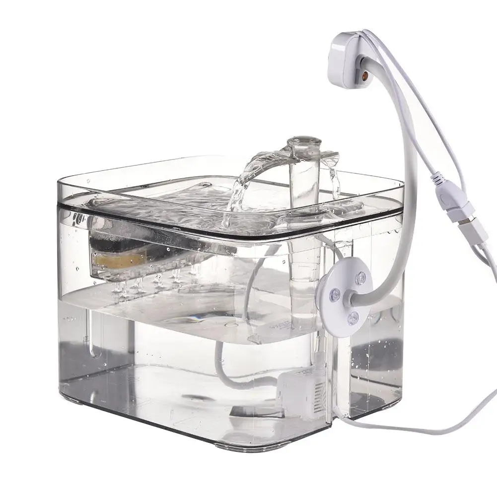 NEW Pet Water Dispenser Intelligent Infrared Induction Ultra Quiet Dog Cat Automatic Drinking Fountain Water Filter
NEW Pet Water Dispenser Intelligent Infrared Induction Ultra Quiet Dog Cat Automatic Drinking Fountain Water Filter