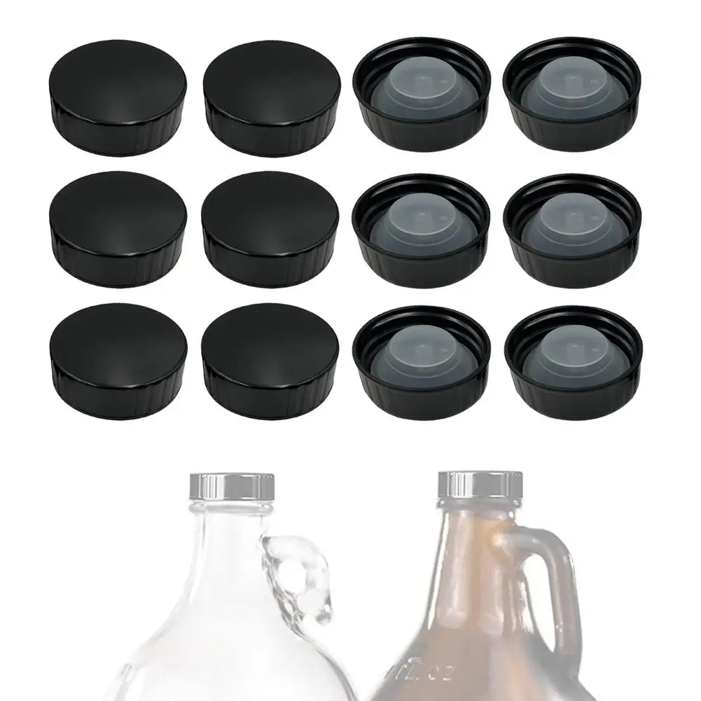 Growler Cap 12PCS Beer Bottle Caps 38mm Practical Seal Screw Caps For Glass Gallon Jugs Gallon Jar Carboy
Growler Cap 12PCS Beer Bottle Caps 38mm Practical Seal Screw Caps For Glass Gallon Jugs Gallon Jar Carboy