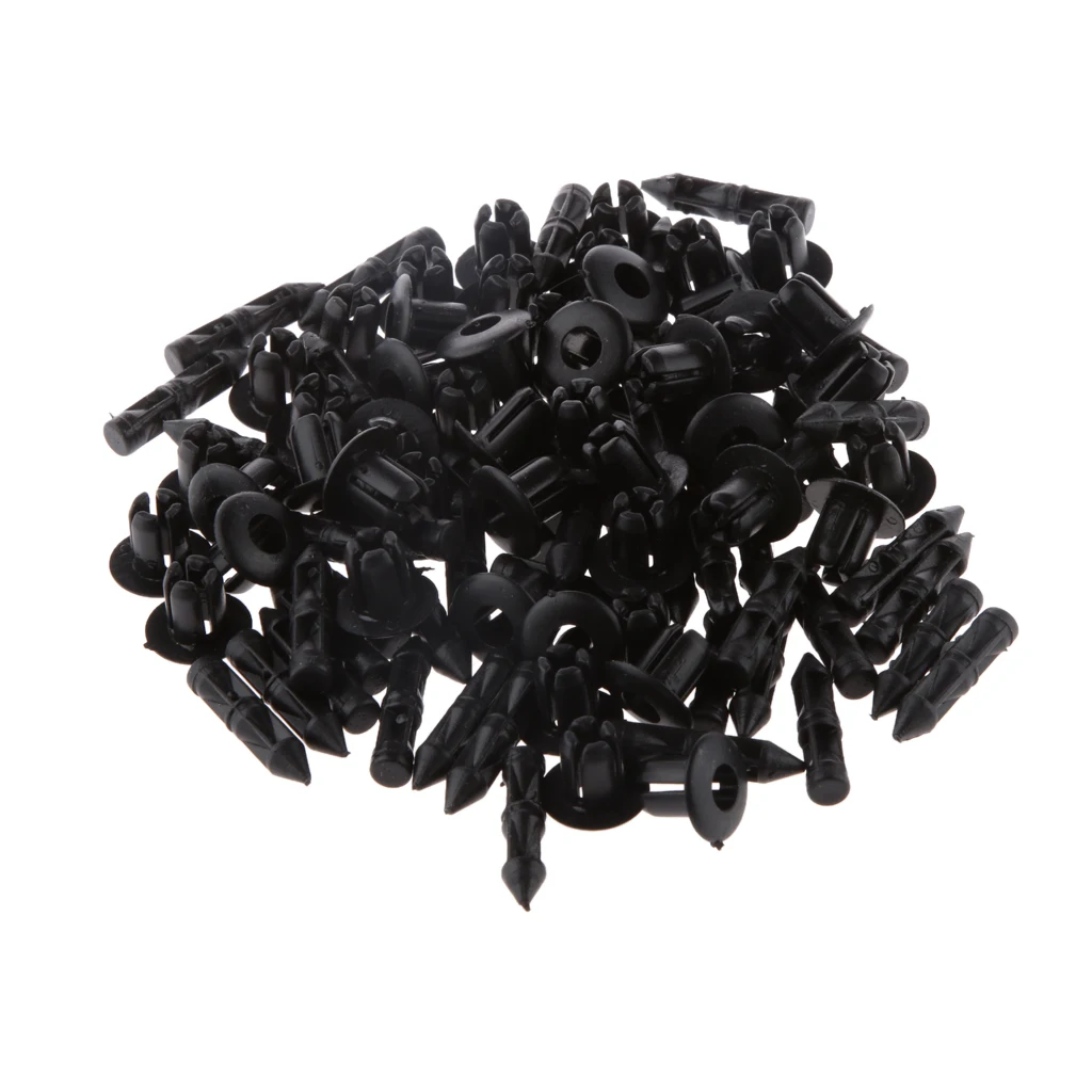 50Pcs 6mm Hole Nylon Bumper Fastener Rivet Clips, Fender & Bumper Retainer for GSXR 1300 1000 750 600
50Pcs 6mm Hole Nylon Bumper Fastener Rivet Clips, Fender & Bumper Retainer for GSXR 1300 1000 750 600