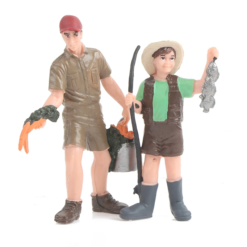 Scale Farm Human Figure Worker Farmer Action Figure PVC People Model Figurine Decor Accessories Toys for Children Gift
Scale Farm Human Figure Worker Farmer Action Figure PVC People Model Figurine Decor Accessories Toys for Children Gift
