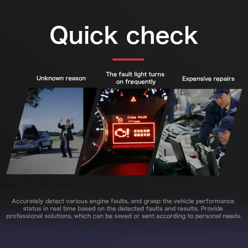 Professional Car Fault Diagnosis Instrument, Car Engine Fault Code Removal Diagnostic Scanner, Car Repair Tool
Professional Car Fault Diagnosis Instrument, Car Engine Fault Code Removal Diagnostic Scanner, Car Repair Tool