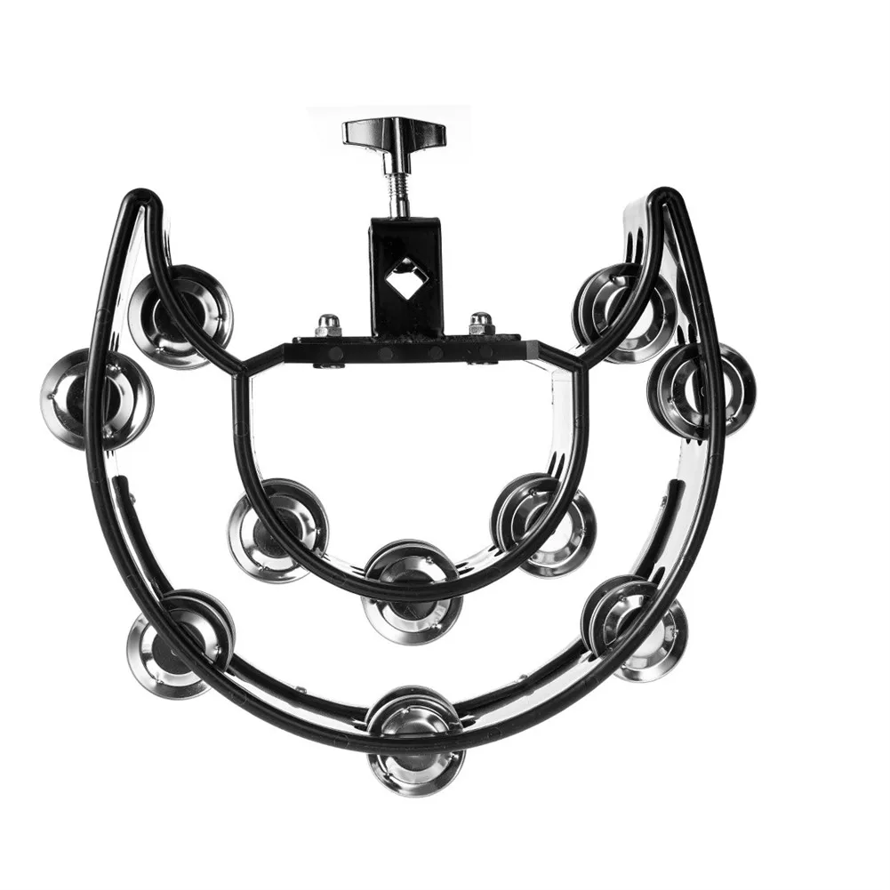 Half Moon Tambourine Percussion Double Rows Jingles Bells Drum Kit Percussion Drum Musical Accessories Party Game Baby Toy
Half Moon Tambourine Percussion Double Rows Jingles Bells Drum Kit Percussion Drum Musical Accessories Party Game Baby Toy