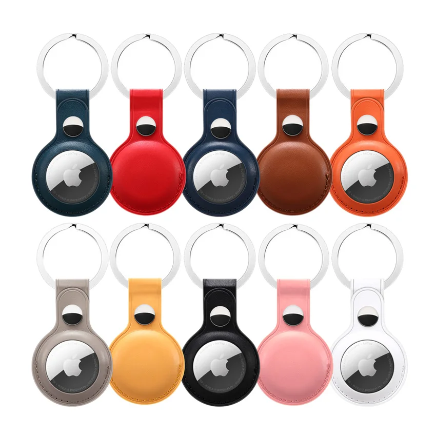 Portable Protective Bumper Leather Case Keychain for Apple AirTag2021
Portable Protective Bumper Leather Case Keychain for Apple AirTag2021