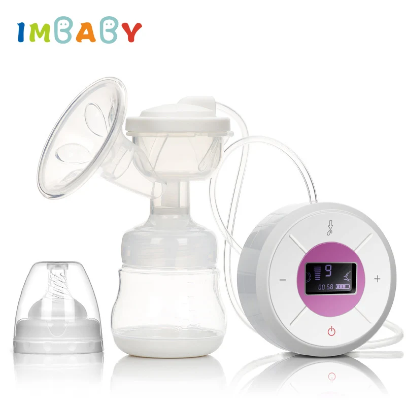 Электрический молокоотсос IMBABY перезаряжаемый тихий аппарат для дойки