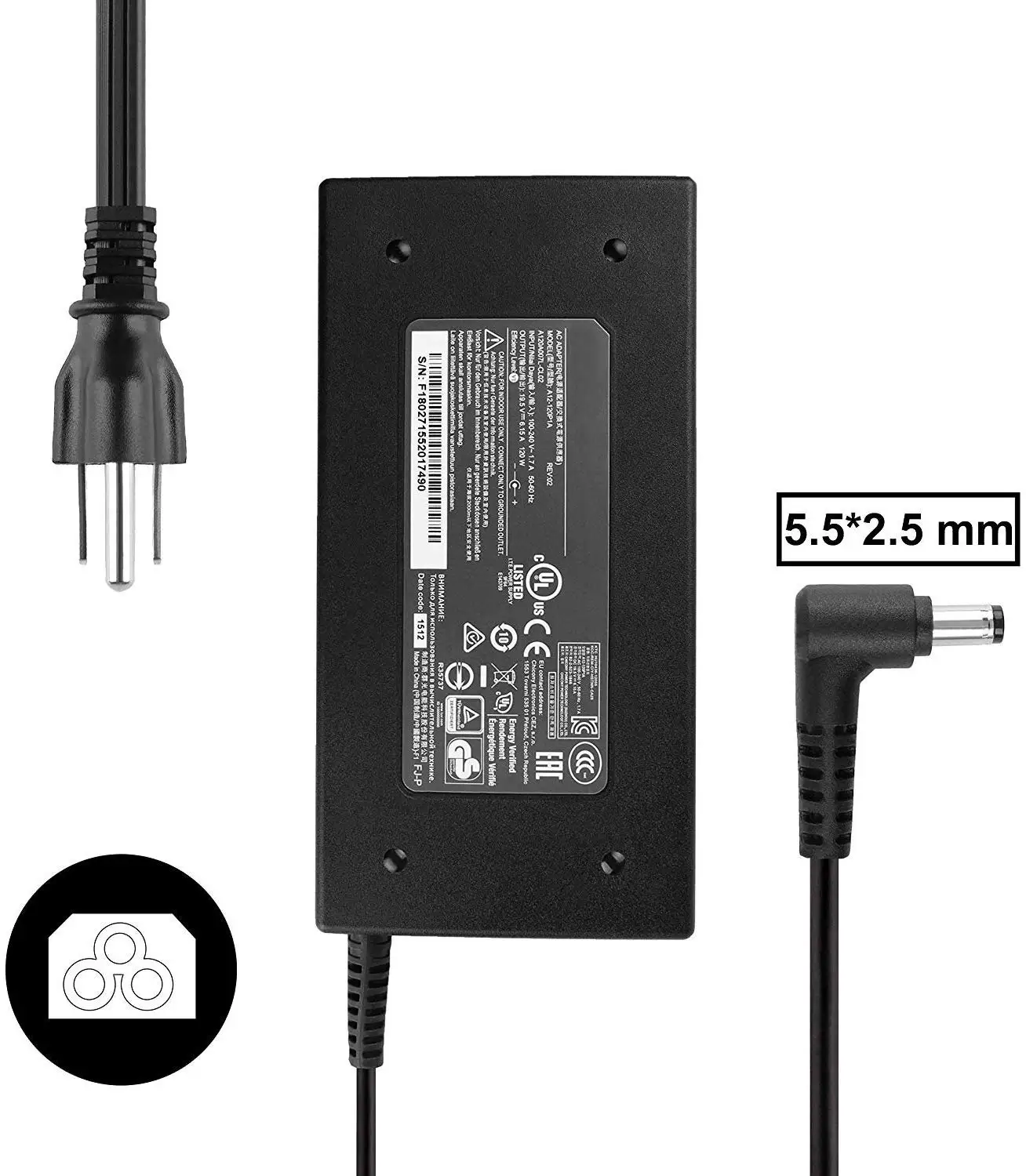Huiyuan Fit for 150W Slim for chicony A14-150P1A Z7-I7 Laptop Adapter 19.5V 7.7A
Huiyuan Fit for 150W Slim for chicony A14-150P1A Z7-I7 Laptop Adapter 19.5V 7.7A