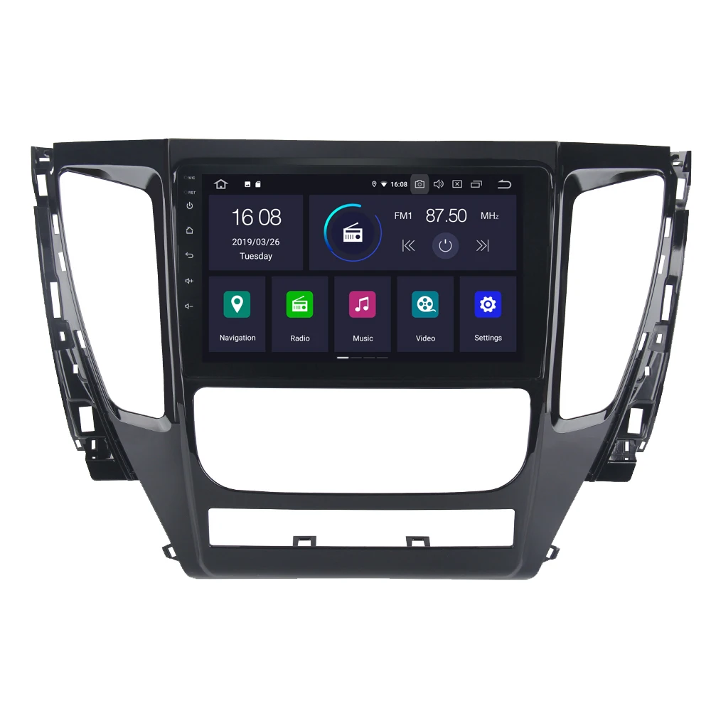 Автомагнитола для Mitsubishi Pajero Sport 2017 Android 9 0 GPS навигация|multimedia system|stereo gpscar radio stereo |