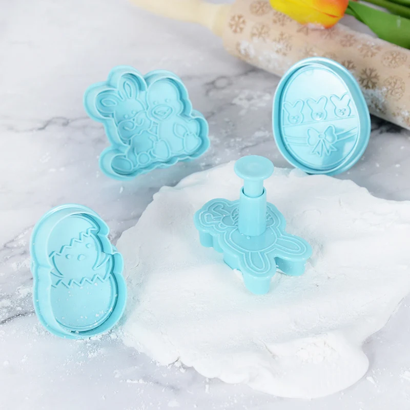 4pcs Easter Cookie Mold Rabbit Egg Animals Fondant Biscuit Plunger Cutter Bunny Chick Molds Baking Tools Easter Party Supplies 8
4pcs Easter Cookie Mold Rabbit Egg Animals Fondant Biscuit Plunger Cutter Bunny Chick Molds Baking Tools Easter Party Supplies 8