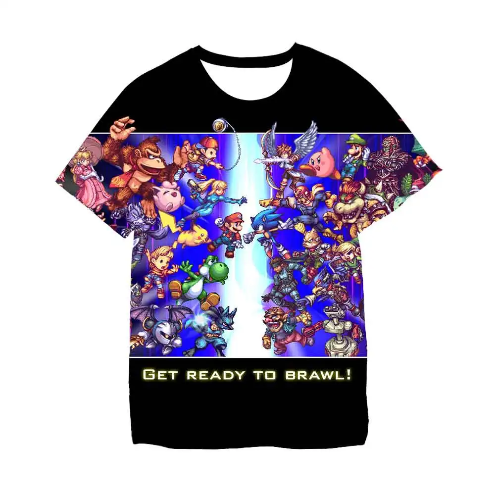 Sell Like Hot Cakes New Cartoon Anime Clothes For Boy Girl Kids 3D Print children T Shirt Summer Short Sleeve Boys T-shirts Tops
Sell Like Hot Cakes New Cartoon Anime Clothes For Boy Girl Kids 3D Print children T Shirt Summer Short Sleeve Boys T-shirts Tops