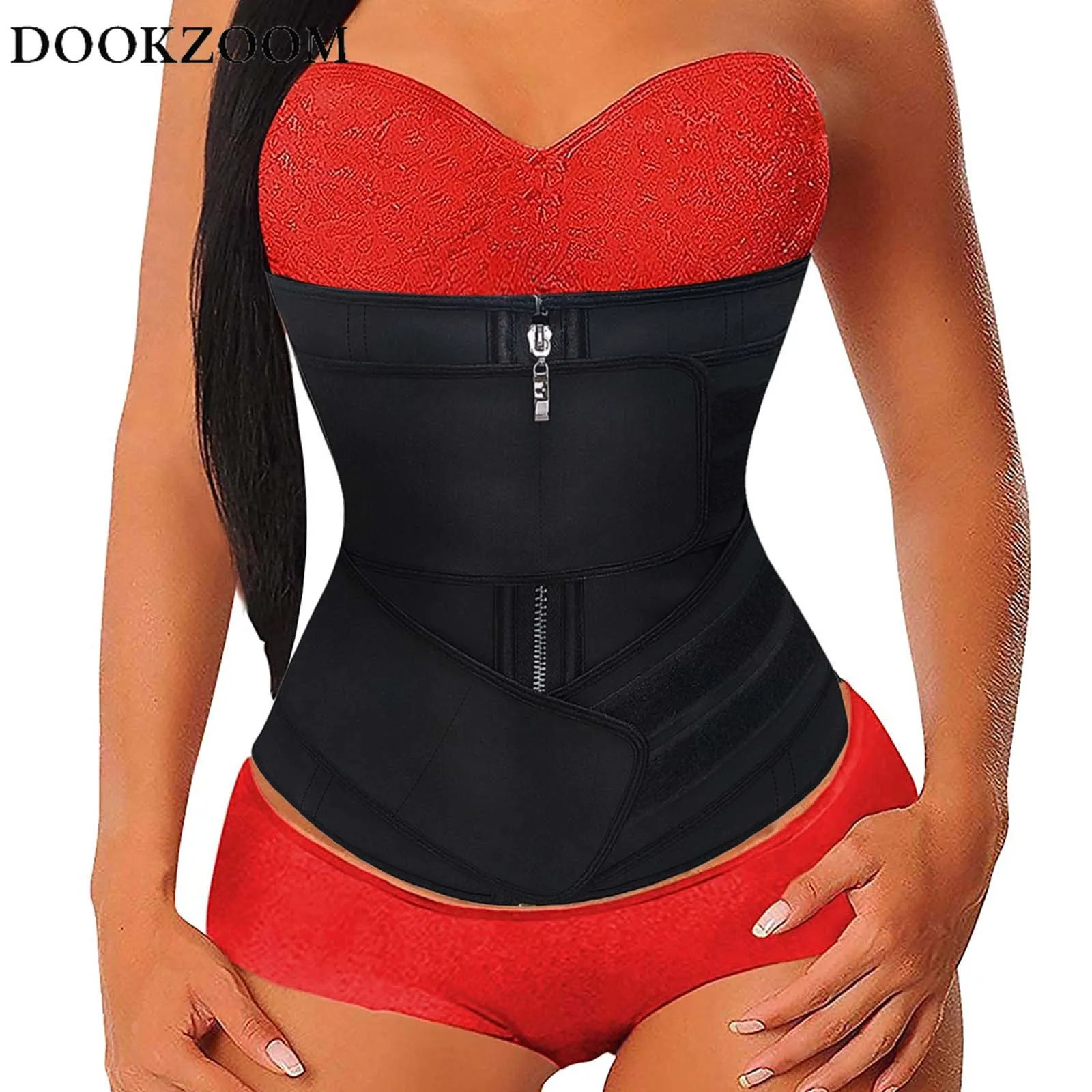 Latex Waist Trainer 9 Steel Boned Cinchers Women Slimming Sheath Belly Control Belts Tummy Body Shapers Shapewear 2-Strap Type
Latex Waist Trainer 9 Steel Boned Cinchers Women Slimming Sheath Belly Control Belts Tummy Body Shapers Shapewear 2-Strap Type
