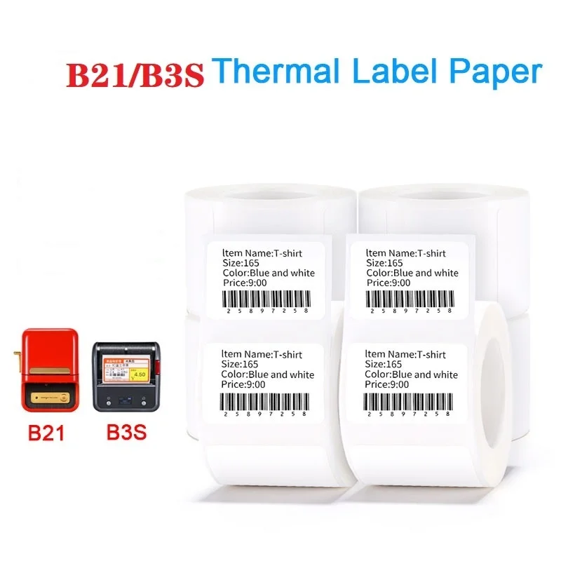 Niimbot B21 B3s Label Thermal Printer Paper 2 Rolls Pocket Printer Paper Label Printer Paper Waterproof Oil Printers Sublimation
Niimbot B21 B3s Label Thermal Printer Paper 2 Rolls Pocket Printer Paper Label Printer Paper Waterproof Oil Printers Sublimation
