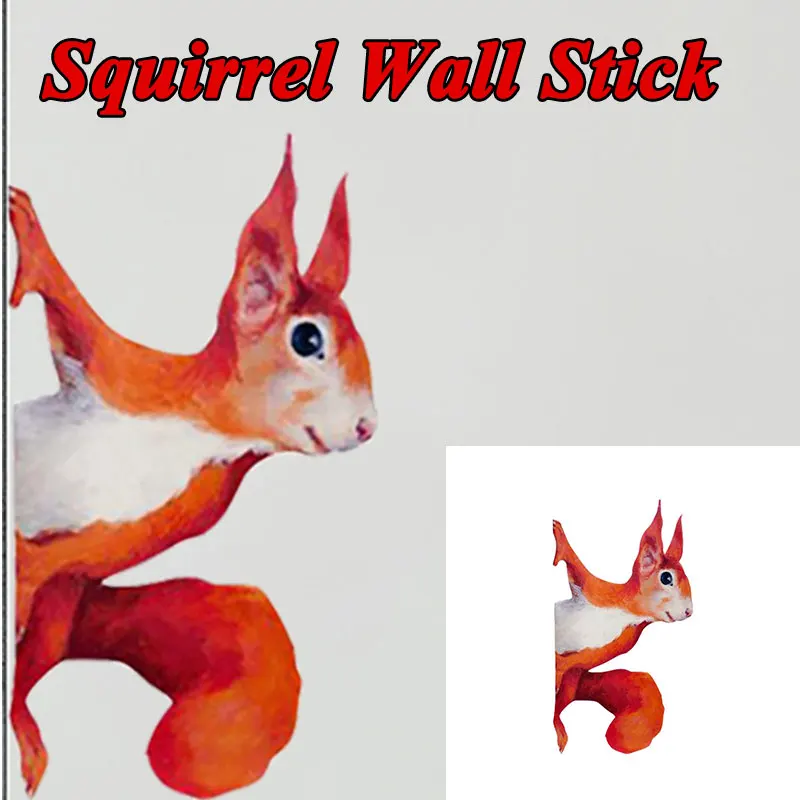 Creative 3D Peeping Squirrel Wall Decal Removable Poster For Walls And Windows For Kids Room Home Decoration Cute Animal Sticker
Creative 3D Peeping Squirrel Wall Decal Removable Poster For Walls And Windows For Kids Room Home Decoration Cute Animal Sticker