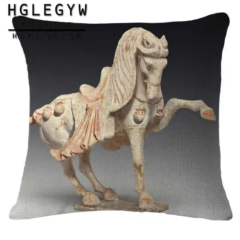 45x45cm Animal Sculpture Horse Cushion Cover Cotton Linen Throw Pillowcase Printed Pillow Covers For Home Sofa Bedroom Decor
45x45cm Animal Sculpture Horse Cushion Cover Cotton Linen Throw Pillowcase Printed Pillow Covers For Home Sofa Bedroom Decor