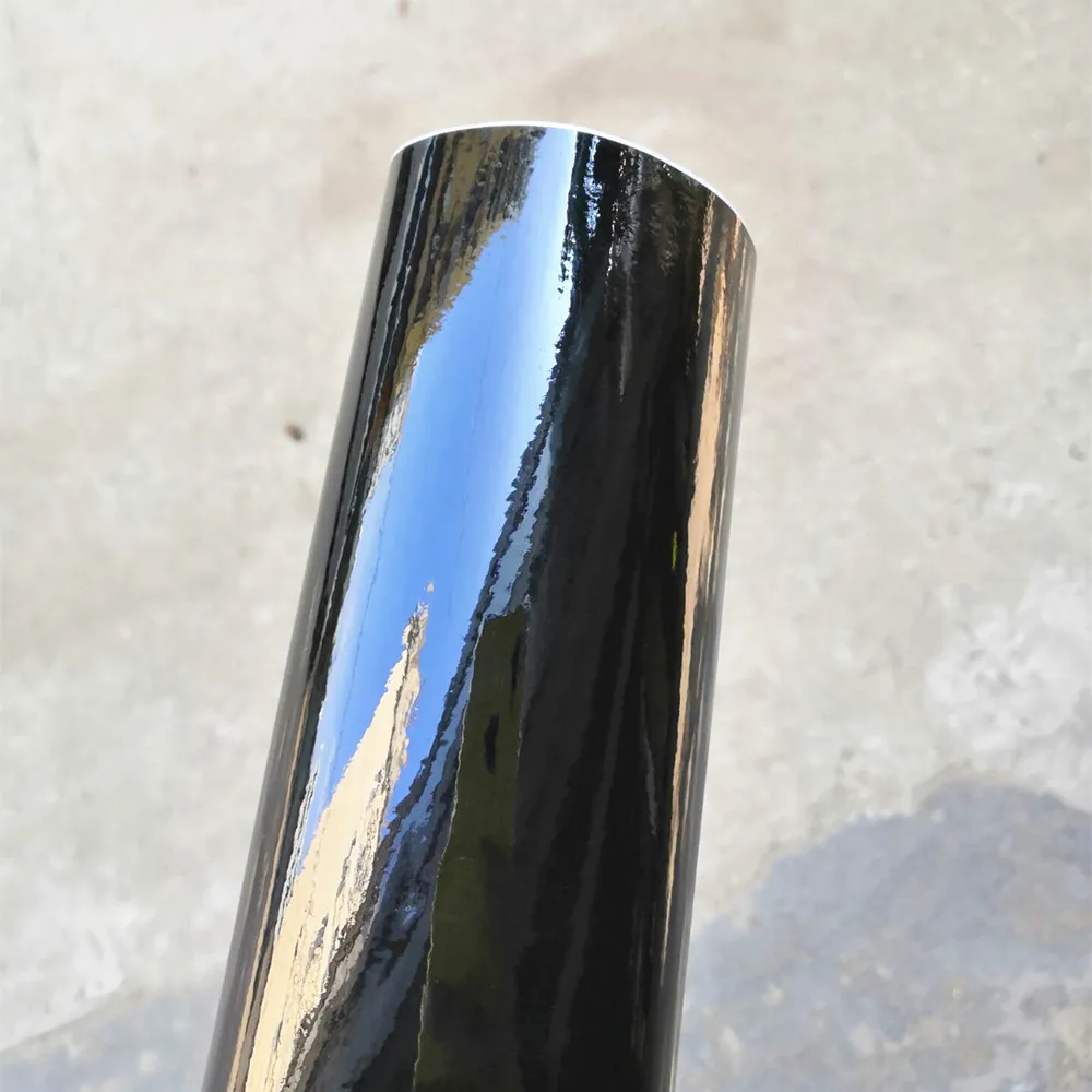 500mmx5000mm High Quality Black Glossy Vinyl Film Piano Black Gloss Wrap Adhesive Air Bubble Free Car Wrapping Sheet
500mmx5000mm High Quality Black Glossy Vinyl Film Piano Black Gloss Wrap Adhesive Air Bubble Free Car Wrapping Sheet