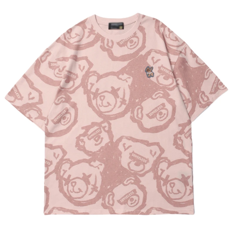 V-hanver 2021 New High Quality Top Short Sleeve Tshirt Harajuku Summer Women's T-Shirt HD Teddy Bear Letter Loose White Clothing
V-hanver 2021 New High Quality Top Short Sleeve Tshirt Harajuku Summer Women's T-Shirt HD Teddy Bear Letter Loose White Clothing