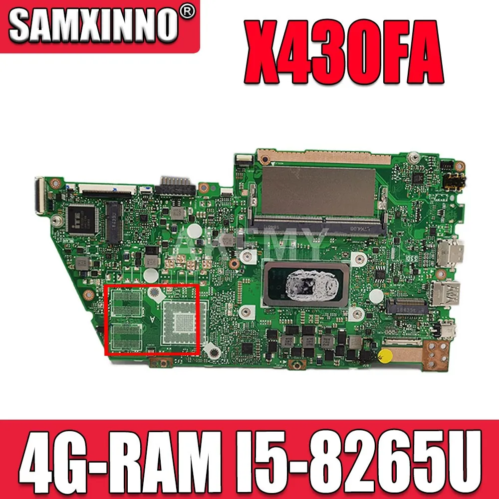 X430FA Материнская плата ASUS X430FA X430F A430F S4300F Материнская плата ноутбука 4G-RAM I5-8265U GM
X430FA Материнская плата ASUS X430FA X430F A430F S4300F Материнская плата ноутбука 4G-RAM I5-8265U GM