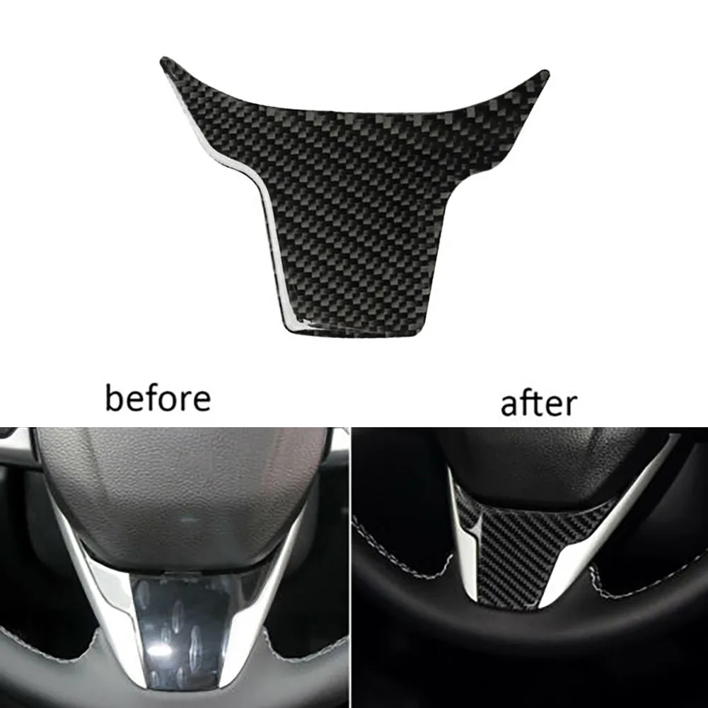 Carbon Fiber Car Interior Steering Wheel Button Cover Trim For Honda Civic 16-19 3k Twill 4*6 Degrees
Carbon Fiber Car Interior Steering Wheel Button Cover Trim For Honda Civic 16-19 3k Twill 4*6 Degrees
