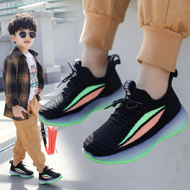 Children's 2021 Spring And Autumn New Children's Shoes Sports Shoes Boys Casual Coconut Shoes Flying Woven Mesh Shoes
Children's 2021 Spring And Autumn New Children's Shoes Sports Shoes Boys Casual Coconut Shoes Flying Woven Mesh Shoes