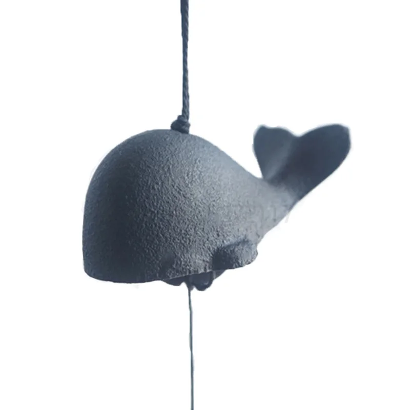 Household Japanese cast iron wind chime whale retro metal door and window pendant creative gift
Household Japanese cast iron wind chime whale retro metal door and window pendant creative gift