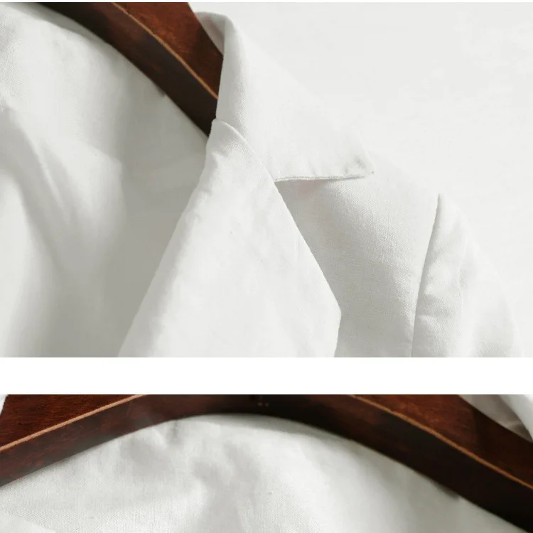 Mid-sleeve Linen Small Suit Women's Temperament Japanese Fresh And Sweet Jacket 2020 Autumn Women's Cotton And Linen Jacket
Mid-sleeve Linen Small Suit Women's Temperament Japanese Fresh And Sweet Jacket 2020 Autumn Women's Cotton And Linen Jacket