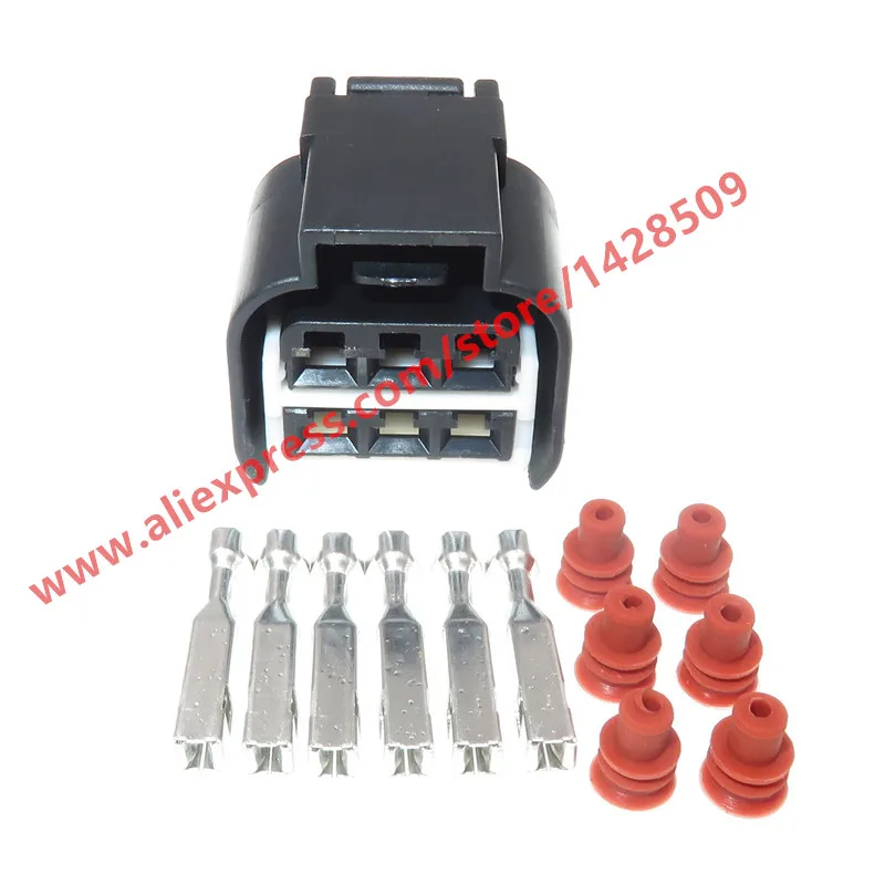 5 Sets 6 Pin Waterproof Accelerator Pedal Automotive Wire Connector Female Sealed Car Plug 936257-2 
5 Sets 6 Pin Waterproof Accelerator Pedal Automotive Wire Connector Female Sealed Car Plug 936257-2