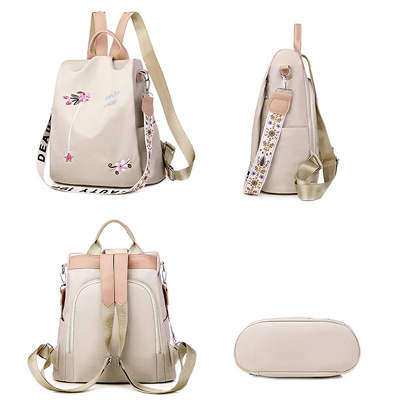 Fashion Anti Theft School Backpack Durable Waterproof Oxford School Bags Pretty Style Schoolbag Back Pack Design Girls Backpack
Fashion Anti Theft School Backpack Durable Waterproof Oxford School Bags Pretty Style Schoolbag Back Pack Design Girls Backpack