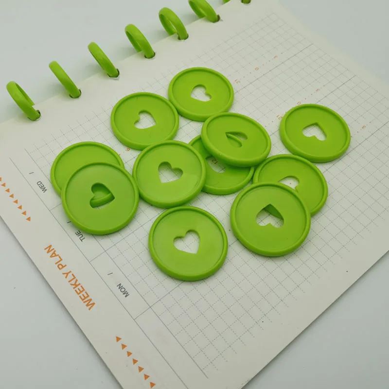 100PCS 35MM Plastic Binding Ring Green Notebook Mushroom Hole Loose Leaf Binding Disc DIY Mushroom Button Office Supplies
100PCS 35MM Plastic Binding Ring Green Notebook Mushroom Hole Loose Leaf Binding Disc DIY Mushroom Button Office Supplies
