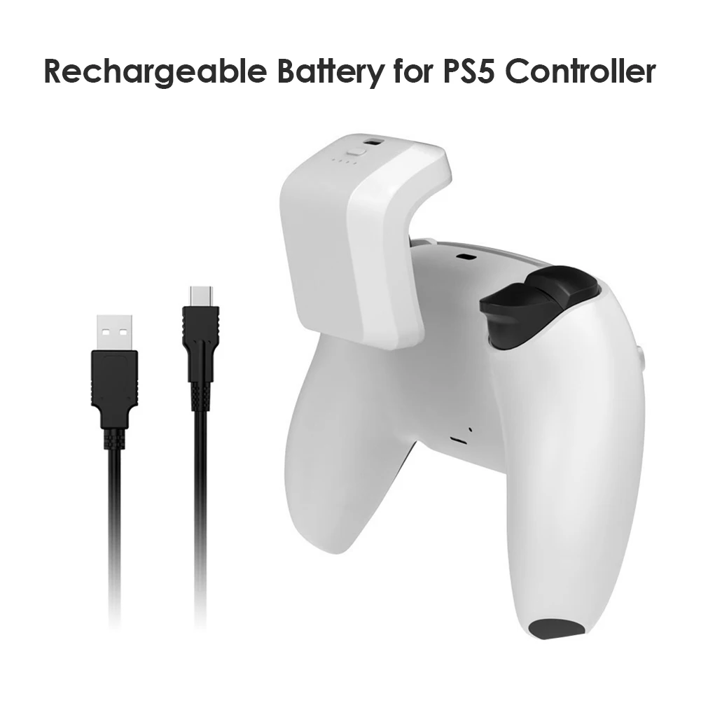 Cooling Fan Stand Holder External Cooler 1500mAh Rechargeable Battery Pack with Charging Cable for PlayStation 5 DualSense
Cooling Fan Stand Holder External Cooler 1500mAh Rechargeable Battery Pack with Charging Cable for PlayStation 5 DualSense